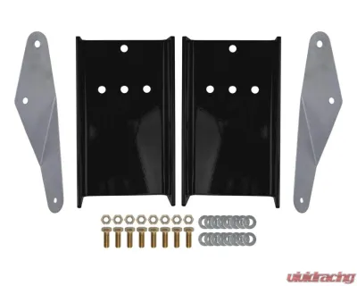 LG Motorsports Fuel Tank Relocation Brackets for 1973-1987 C10/GMC Squarebody Trucks - 6429