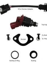 AUS Injection 1000cc Injector w/ Hardware Nissan 300ZX 6-Cyl 3.0L 1990-1993                                     - 10188-1000-6-EN - Image 2