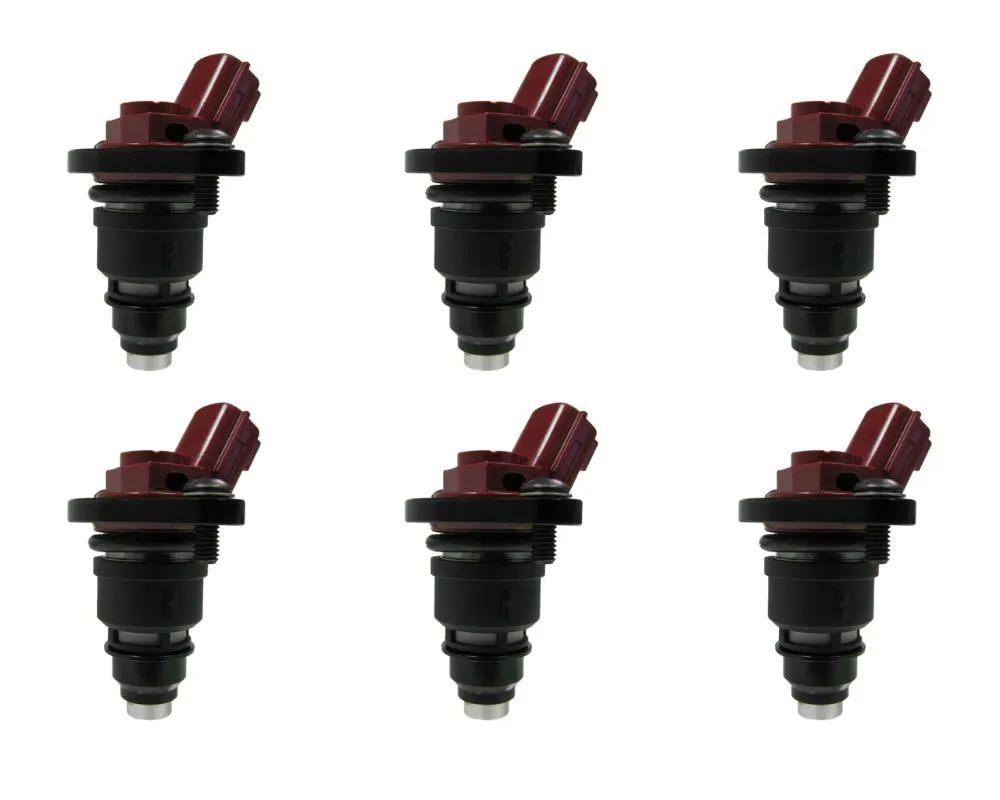 PON　6連 Set of 6 Racing Performance Fuel Injectors 550 cc/min at 43 PSI