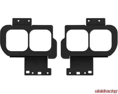 KR Off-Road Dual Fog Light Brackets (Capable Bumper) Ford Bronco 2021+ - 30-2009