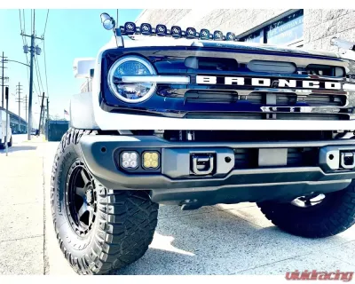 KR Off-Road Dual Fog Light Brackets (Capable Bumper) Ford Bronco 2021+ - 30-2009