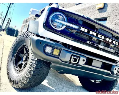 KR Off-Road Dual Fog Light Brackets (Capable Bumper) Ford Bronco 2021+ - 30-2009