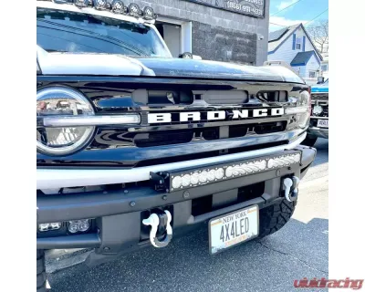 KR Off-Road 30" - 42" Light Bar Bumper Brackets with Modular Bumper Ford Bronco 2021+ - 32-2002