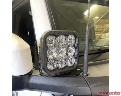 KR Off-Road A-Pillar/Ditch Light Brackets (Pair) Ford Bronco 2021+ - 30-3001