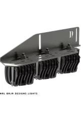 KR Off-Road Triple Fog Light Brackets for Ford Raptors 2017-2020                                     - 20-2007 - Image 8