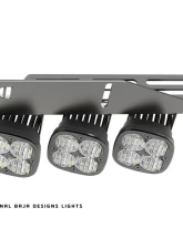 KR Off-Road Triple Fog Light Brackets for Ford Raptors 2017-2020                                     - 20-2007 - Image 7