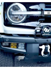 KR Off-Road Triple Fog Light Brackets (HD Modular Bumper) Ford Bronco 2021+                                     - 30-2007 - Image 4