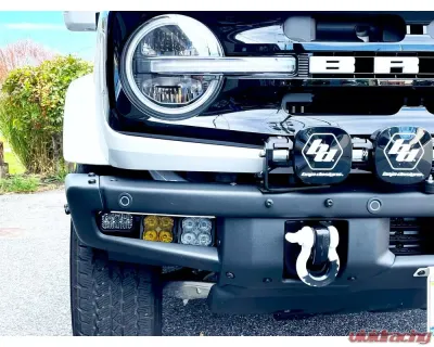 KR Off-Road Triple Fog Light Brackets (HD Modular Bumper) Ford Bronco 2021+ - 30-2007