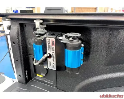 KR Off-Road Air Compressor Bedside Brackets for Ford F-150 | Ford Super Duty 2015+ - 45-3000