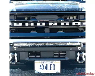 KR Off-Road 30" Light Bar Bumper Mount with Modular Bumper Ford Bronco 2021+ - 32-2001