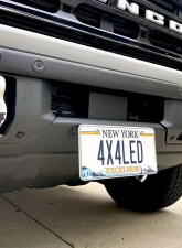 KR Off-Road License Plate Bracket for Ford Bronco 2021+                                     - 30-3009 - Image 6