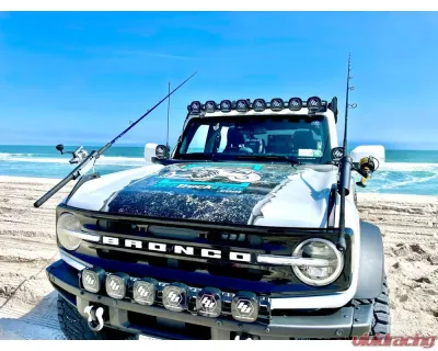 KR Off-Road Fishing Single Rod Holder Ford Bronco 2021+ - 40-2001
