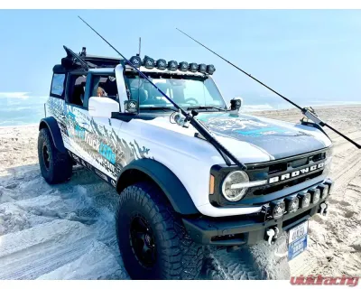 KR Off-Road Fishing Single Rod Holder Ford Bronco 2021+ - 40-2001