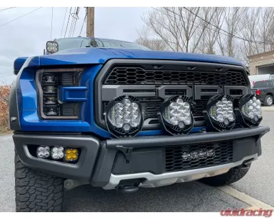 KR Off-Road Lower Grill Light Bar Mounting Brackets for Ford F-150 | Raptor 2017-2020 - 20-2001