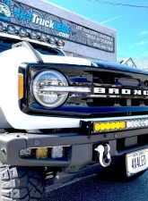 KR Off-Road 30" - 42" Light Bar Bumper Brackets with Modular Bumper Ford Bronco 2021+                                     - 32-2002 - Image 3