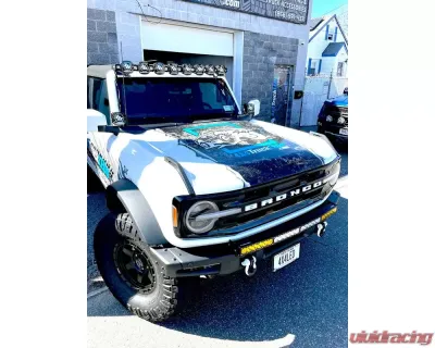 KR Off-Road 30" - 42" Light Bar Bumper Brackets with Modular Bumper Ford Bronco 2021+ - 32-2002