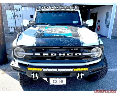 KR Off-Road 30" - 42" Light Bar Bumper Brackets with Modular Bumper Ford Bronco 2021+ - 32-2002