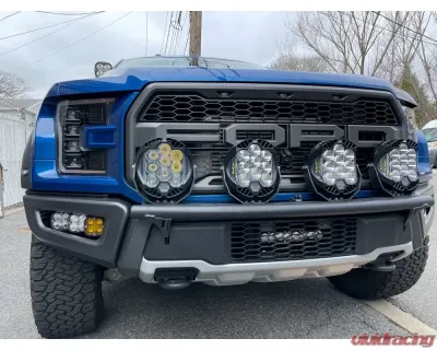 KR Off-Road Lower Grill Light Bar Mounting Brackets for Ford F-150 | Raptor 2017-2020 - 20-2001