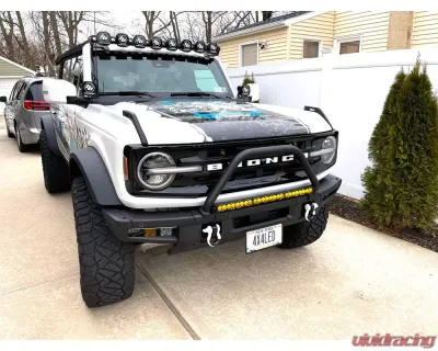 KR Off-Road 30" Light Bar Bumper Mount with Modular Bumper Ford Bronco 2021+ - 32-2001
