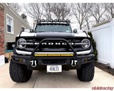 KR Off-Road 30" Light Bar Bumper Mount with Modular Bumper Ford Bronco 2021+ - 32-2001