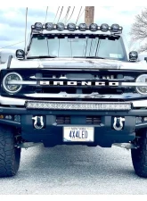 KR Off-Road 30" - 42" Light Bar Bumper Brackets with Modular Bumper Ford Bronco 2021+                                     - 32-2002 - Image 9