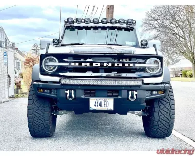 KR Off-Road 30" - 42" Light Bar Bumper Brackets with Modular Bumper Ford Bronco 2021+ - 32-2002