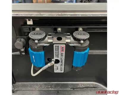KR Off-Road Air Compressor Bedside Brackets for Toyota Tacoma | Tundra 2007+ - 45-2000