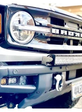 KR Off-Road 30" - 42" Light Bar Bumper Brackets with Modular Bumper Ford Bronco 2021+                                     - 32-2002 - Image 11