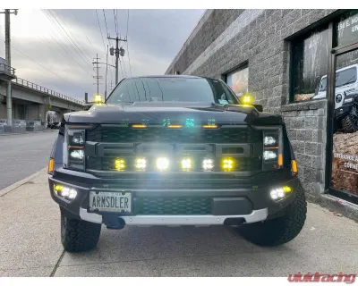 KR Off-Road Grill Light Brackets Ford F-150 2015+ - 25-3001
