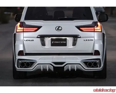 Double Eight Star Rear Bumper Spoiler Lexus LX570 Bumper Type Body Kit 2015+ - DB8-RB-FRP-LX570K