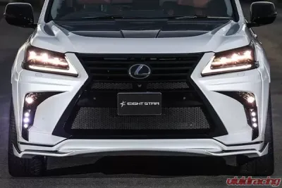 Double Eight Half Type Front Spoiler Lexus LX570 2015+ - DB8-FH-FRP-LX570K