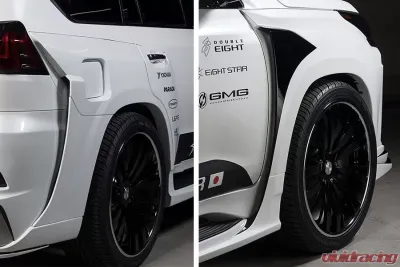 Double Eight Rear Wide Fender Kit Lexus LX570 2015+ - DB8-RF-FRP-LX570K