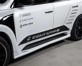 Double Eight Star Side Step Cover Lexus LX570 2015+