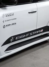 Double Eight Star Side Step Cover Lexus LX570 2015+                                     - DB8-SS-FRP-LX570K - Image 2