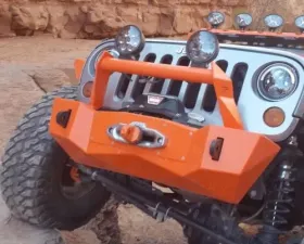 Nemesis Industries Notorious Stubby Front Bumper Jeep Wrangler 2007-2018