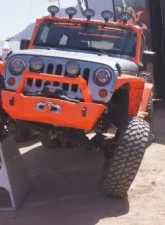 Nemesis Industries Notorious Stubby Front Bumper Jeep Wrangler 2007-2018                                     - 121322-2 - Image 3