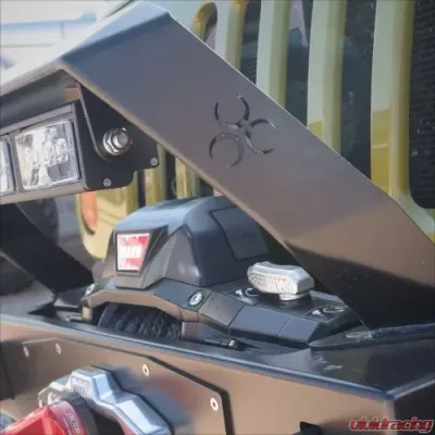 Nemesis Industries Tri Hoop Light Bar Mount Jeep Wrangler 2007-2018 - 121811