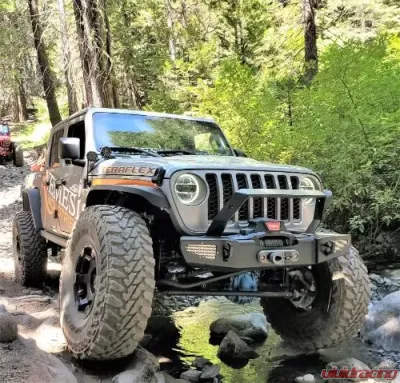 Nemesis Industries Tri Hoop Light Bar Mount Jeep Wrangler 2007-2018 - 121811
