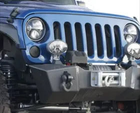 Nemesis Industries Front Bumper Stud Style Light Mount Jeep Wrangler 2007-2018