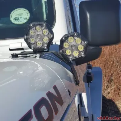 Nemesis Industries Cowl Light Mount Jeep Wrangler 2018-2021 - 140711
