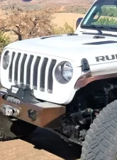 Nemesis Industries Helix Stubby Front Bumper Jeep Wrangler 2018-2021                                     - 141331-1 - Image 7