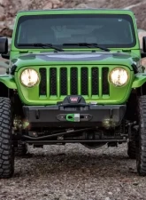 Nemesis Industries Helix Stubby Front Bumper Jeep Wrangler 2018-2021                                     - 141331-1 - Image 4