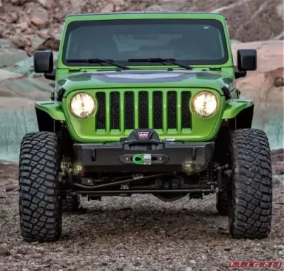 Nemesis Industries Helix Stubby Front Bumper Jeep Wrangler 2018-2021 - 141331-1