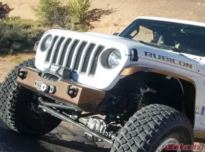 Nemesis Industries Helix Stubby Front Bumper Jeep Wrangler 2018-2021 - 141331-1