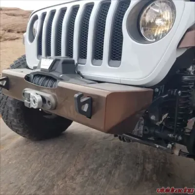 Nemesis Industries Helix Stubby Front Bumper Jeep Wrangler 2018-2021 - 141331-1