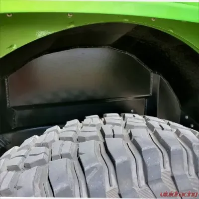Nemesis Industries Black Powder Coat Rear Replacement Inner Fender Liners Jeep Wrangler 2018-2021 - 146701