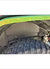 Nemesis Industries Black Powder Coat Rear Replacement Inner Fender Liners Jeep Wrangler 2018-2021                                     - 146701 - Image 5