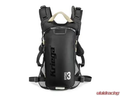 Kriega Hydro 3 Hydration Backpack Black - HYRUC3