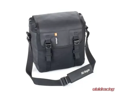 Kriega Solo Saddlebag Black - Type 14L - KSBS14