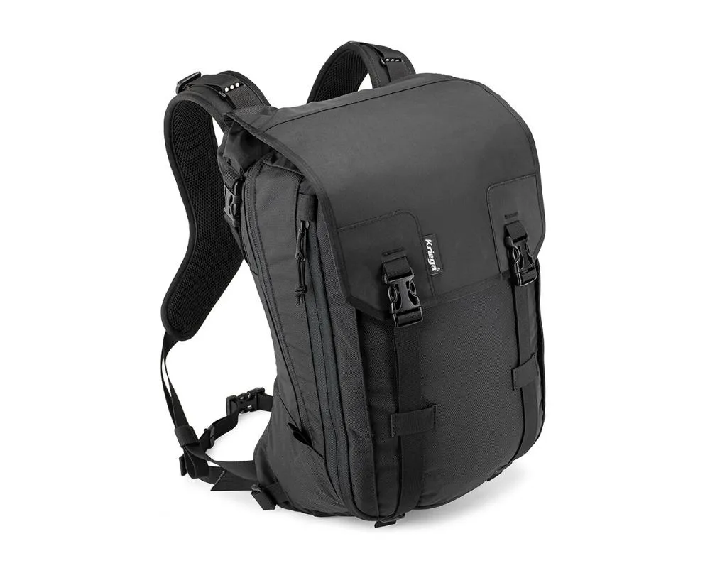 Kriega Black Max28 Expandable Backpack - KRU28